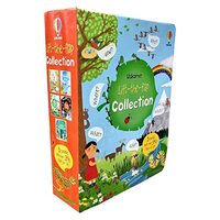Usborne Lift-the-Flap Collection 5 Board Books Set