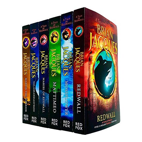 Redwall Series Books 1 - 6 Collection Set, Brian Jacques - Imagine 1