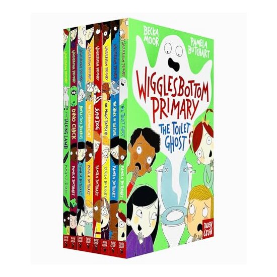 Wigglesbottom Primary Series 8 Books Collection Set, Pamela Butchart