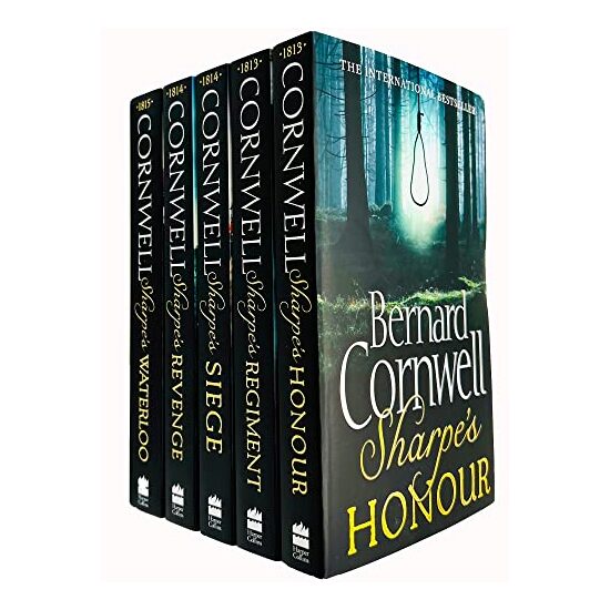 Bernard Cornwell The Sharpe Series 16 to 20 Books Collection