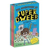 The Adventures of Super Dweeb Series By Jess Bradley 6 Books Collection Box Set