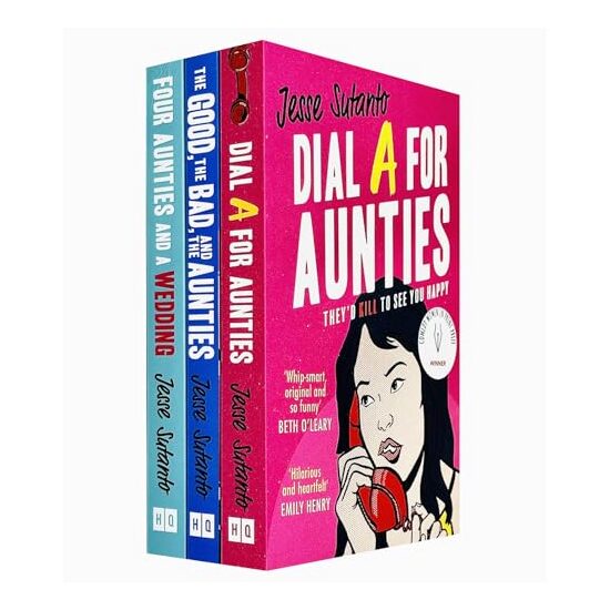 Aunties Series 3 Books Collection, Jesse Sutanto