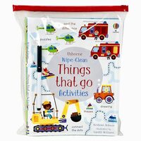 Usborne Wipe Clean Activities 6 Books Collection Set