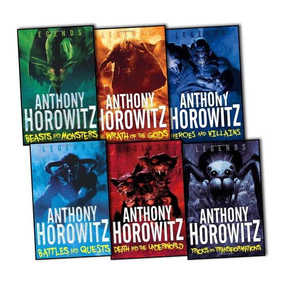 ANTHONY HOROWITZ Legends 6 Books Collection Pack