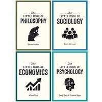 The Little Book of Philosophy, Sociology, Economics & Psychology 4 Books Collection Set