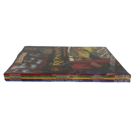History Essentials Vikings Egypt Greece Romans Bronze/Stoneage x5 PB New Sealed