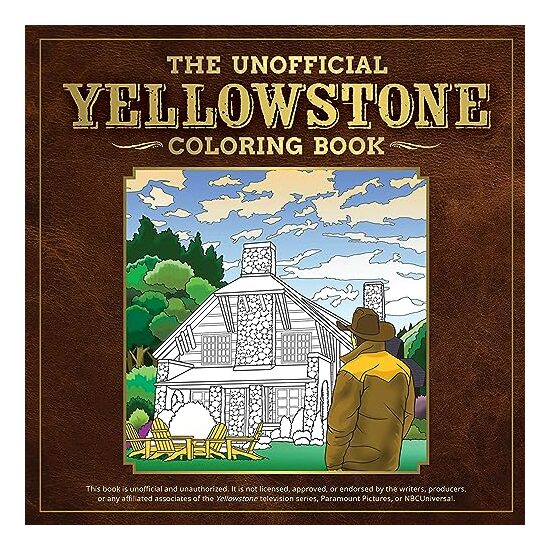 Unofficial Yellowstone Coloring Book
