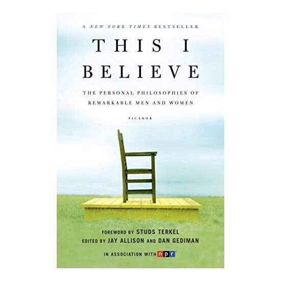 This I believe, - Imagine 1