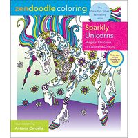 Zendoodle Coloring : Sparkly Unicorns