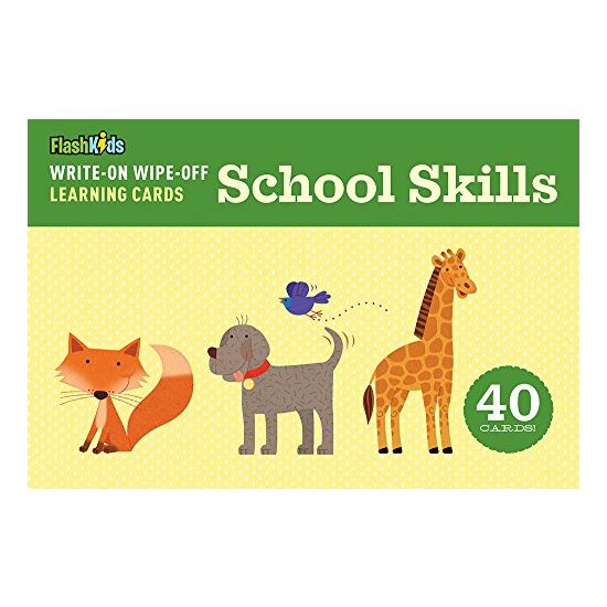 Write-On Wipe-Off Learning Cards