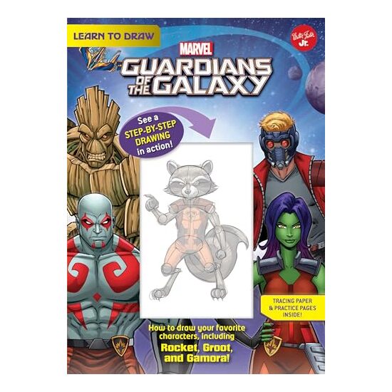 Learn to Draw Marvel Guardians of the Galaxy