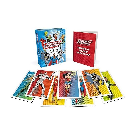 Justice League: Morphing Magnet Set : (Set of 7 Lenticular Magnets)