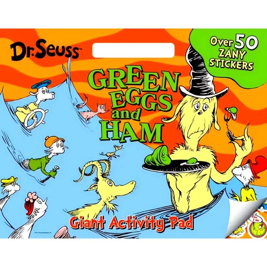 Dr Seuss:Green Eggs & Ham Activity Pad