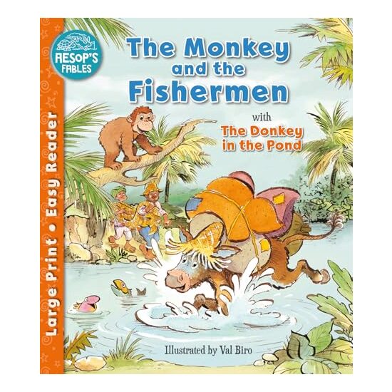 Monkey and the Fishermen and the Donkey in the Pond
