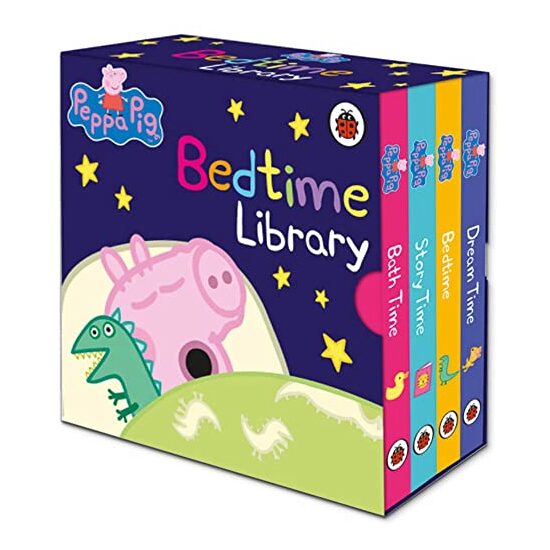 Peppa Pig Bedtime Library: 4 Book Collection