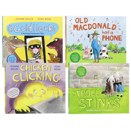 Exploring Internet Safety Issues 4-volume set of picture books