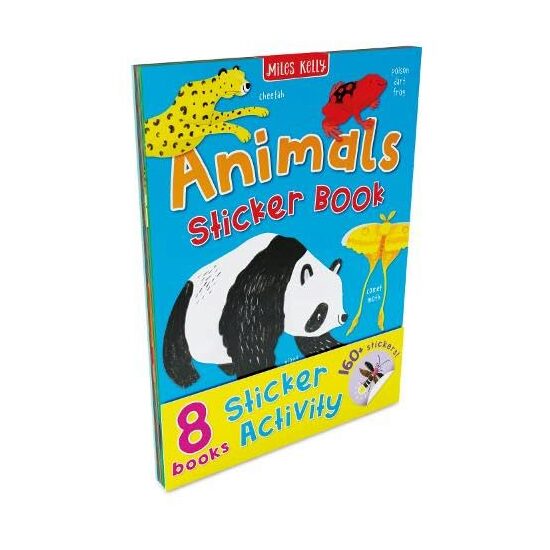 Sticker Activity Books By Miles Kelly 8 Books Collection Set - Ages 3+ - Paperback