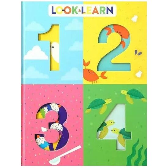 Look & Learn: 1, 2, 3, 4 , Silver Dolphin Books