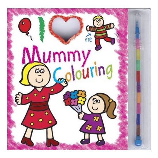 I Love Mummy Colouring Pad
