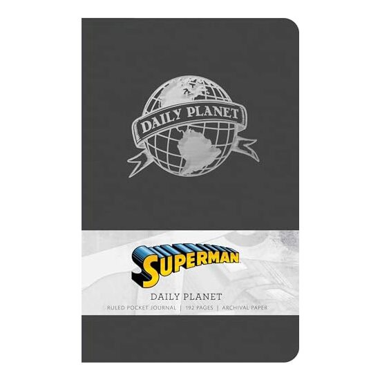 Superman: Daily Planet Ruled Pocket Journal (Comics) Hardcover
