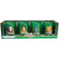 The Wizard of Oz Glass Votive Candle Set: Set of 4