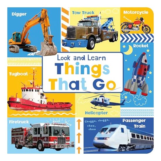 Look and Learn Things That Go, Page Publications