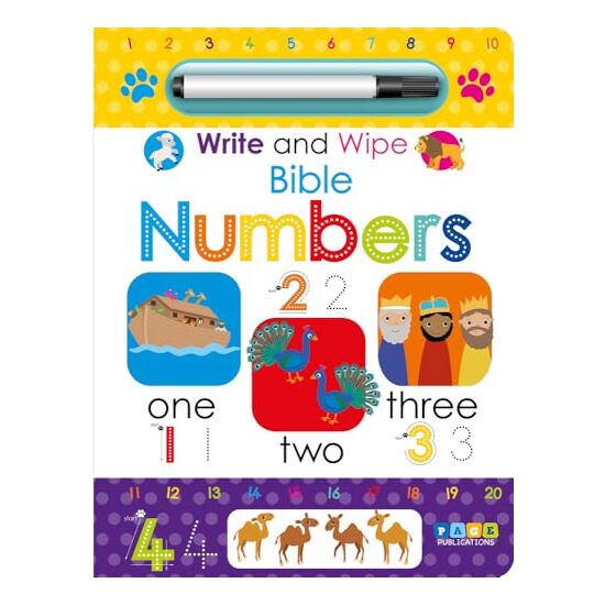 Write and Wipe Bible Numbers