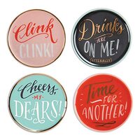 Ladyfingers Letterpress 'High Five' Coaster Set, Galison, Ladyfingers Letterpress