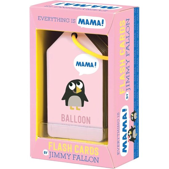 Jimmy Fallon Everything Is Mama Flash Cards - Imagine 1