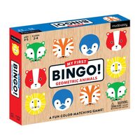 Geometric Animals My First Bingo,  Galison Books