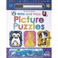 Write and Wipe Picture Puzzles