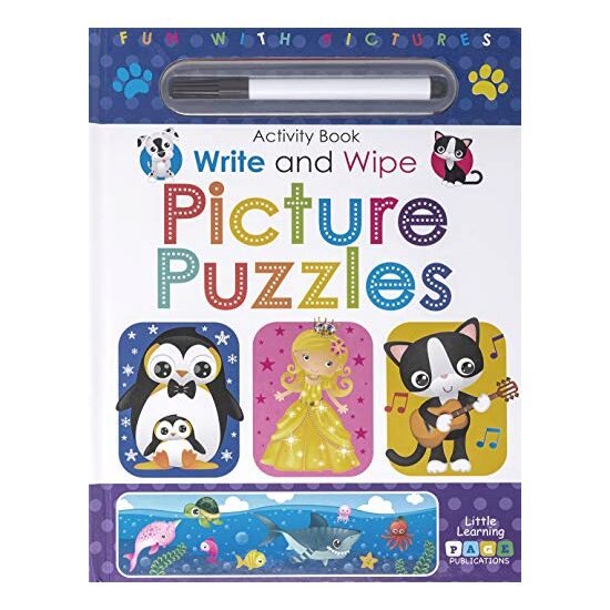 Write and Wipe Picture Puzzles - Imagine 1