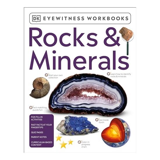 Eyewitness Workbooks Rocks & Minerals