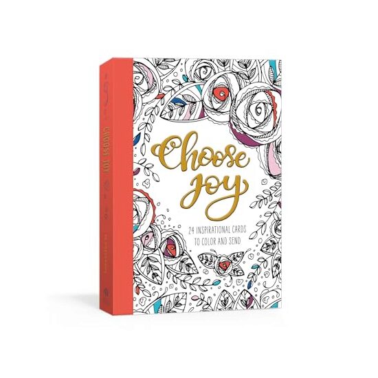 Choose Joy Postcard Book, Ink & Ink & Willow