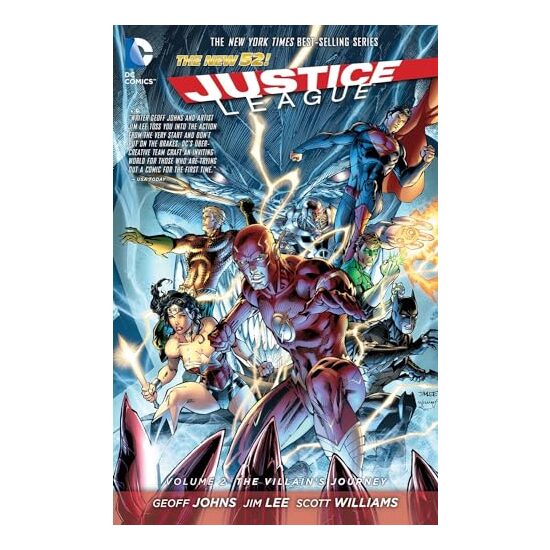 Villain's Journey, Geoff Johns, Jim Lee, Alex Sinclair, Sal Cipriano