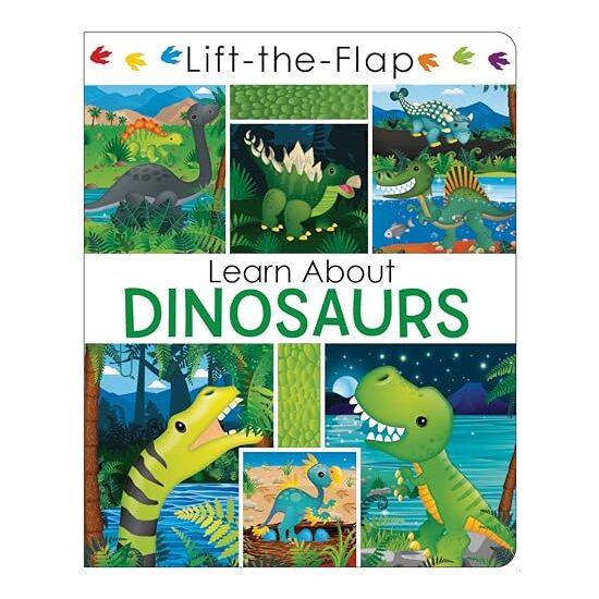 Lift-The-Flap Learn about Dinosaurs