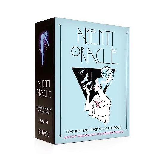 Amenti Oracle Feather Heart Deck and Guide Book, Jennifer Sodini, Natalee Miller