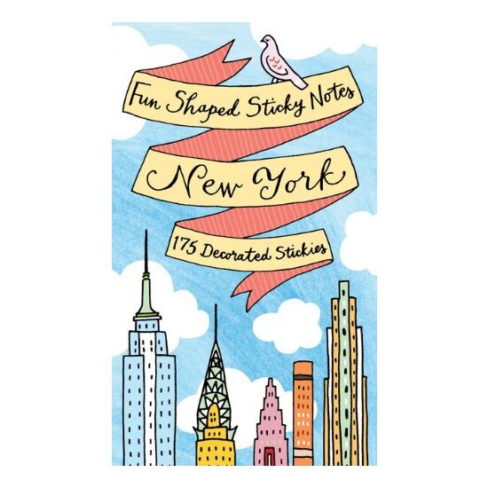 New York City Shaped Sticky Notes, Mariko Jesse