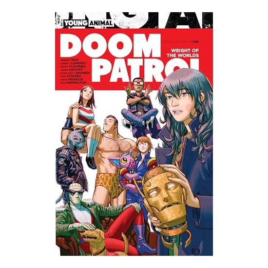 Doom Patrol, Gerard Way, Mikey Way, Becky Cloonan