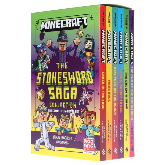 Minecraft: The Stonesword Saga Collection - 6 Books Set