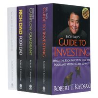 Rich Dad's Collection By Robert T. Kiyosaki: 4 Books Set