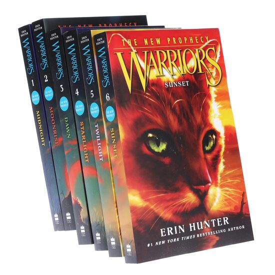 Warrior Cats: Series 2 - The New Prophecy - 6 Books Collection Set