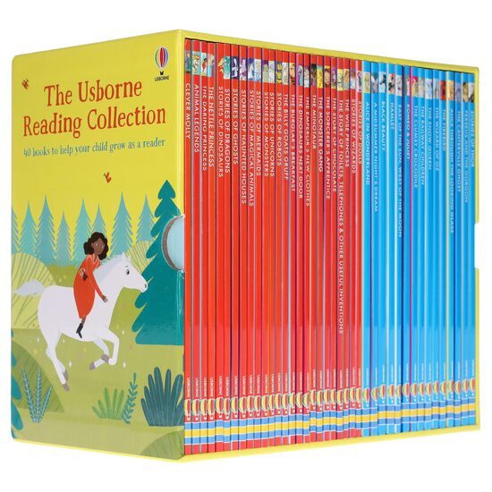 The Usborne Reading 40 Books Collection Box Set - Imagine 1