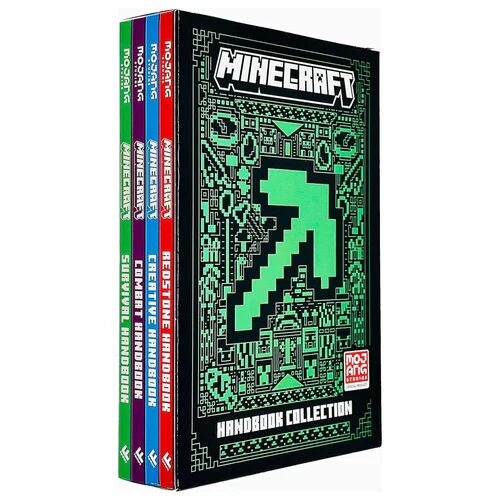 Minecraft: The Complete Handbook Collection by Mojang (4 Books Box Set)