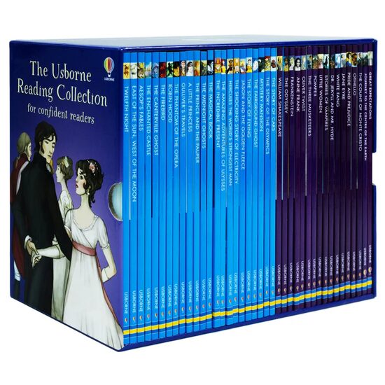 Usborne Confident Readers - Reading Library - 40 Books Box Set (Purple) - Imagine 1