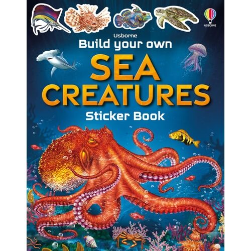 Build Your Own Sea Creatures (Build Your Own Sticker Book)