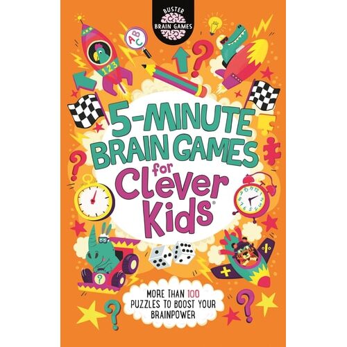 5-Minute Brain Games for Clever Kids®