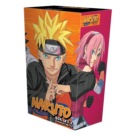 Naruto Box Set 3 (Volumes 49-72) (24 Books Collection Box Set)