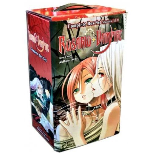 Rosario + Vampire (Complete Box Set) (Seasons I & II) (24 Books Collection Box Set)