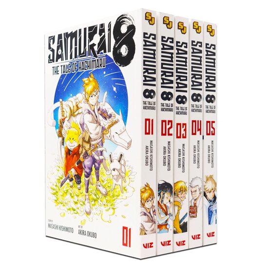 Samurai 8 - The Tale of Hachimaru (Volumes 1-5) (5 Books Collection Set)